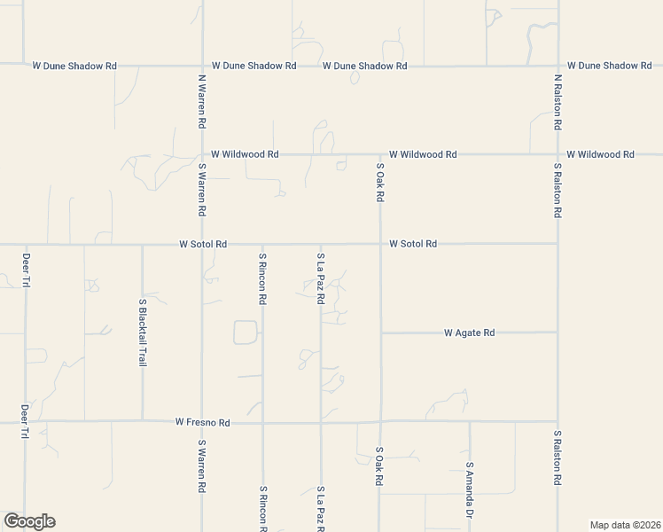 map of restaurants, bars, coffee shops, grocery stores, and more near 435 South La Paz Road in Maricopa