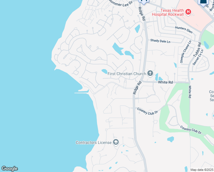 map of restaurants, bars, coffee shops, grocery stores, and more near 132 Henry M Chandler Drive in Rockwall