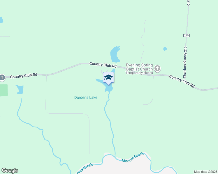 map of restaurants, bars, coffee shops, grocery stores, and more near in Lanett