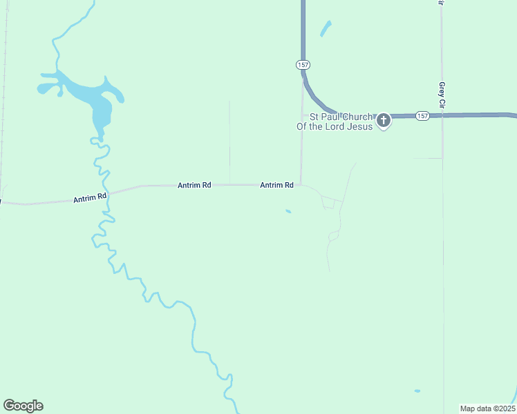 map of restaurants, bars, coffee shops, grocery stores, and more near 388 Antrim Road in Plain Dealing