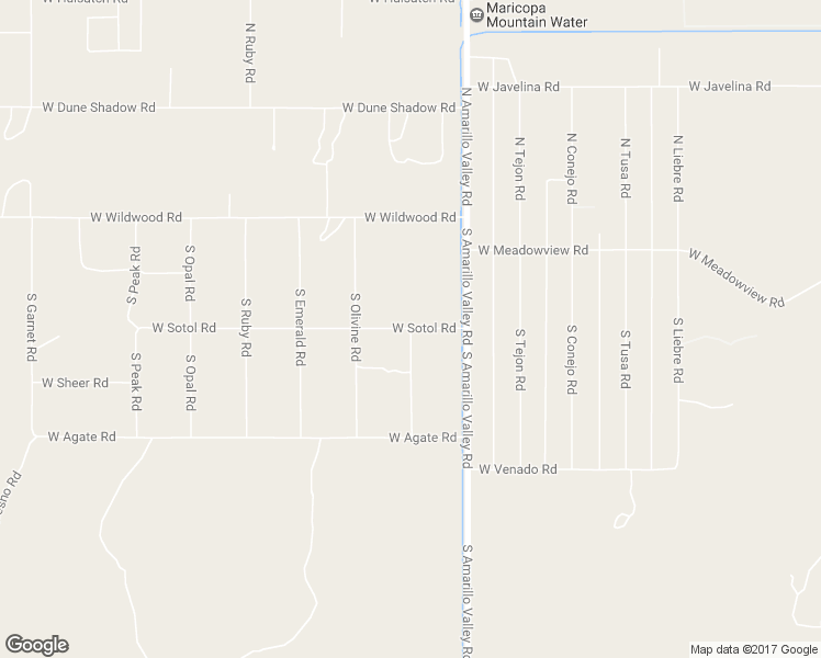 map of restaurants, bars, coffee shops, grocery stores, and more near 518 South Quicksilver Road in Maricopa