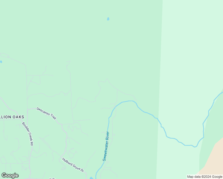 map of restaurants, bars, coffee shops, grocery stores, and more near 9722 Deer Valley Trail in Descanso