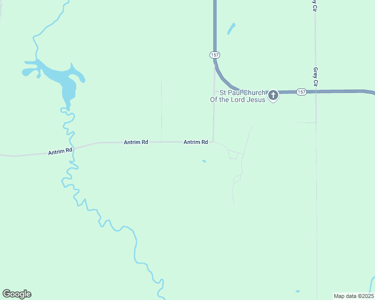 map of restaurants, bars, coffee shops, grocery stores, and more near 388 Antrim Road in Plain Dealing