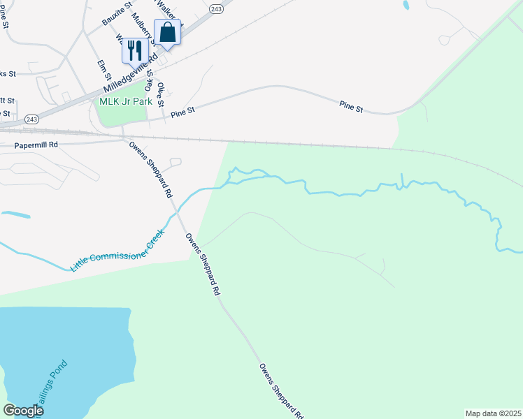 map of restaurants, bars, coffee shops, grocery stores, and more near in Gordon