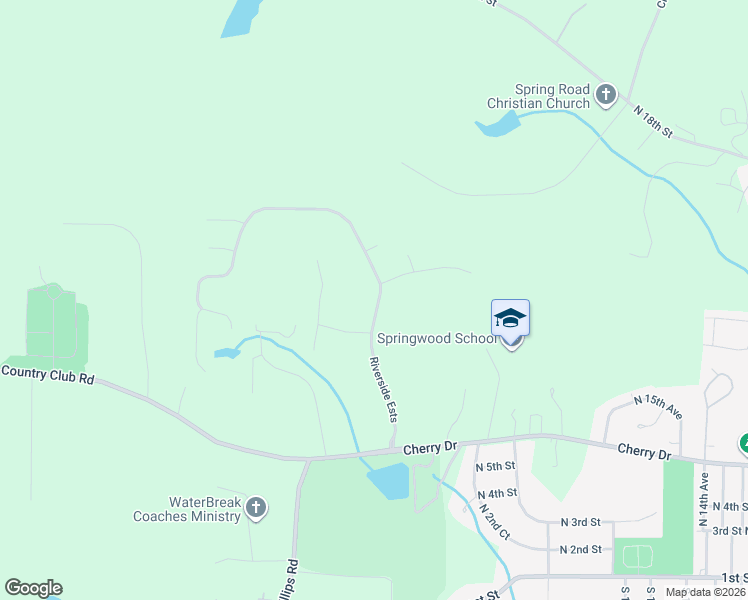 map of restaurants, bars, coffee shops, grocery stores, and more near in Lanett