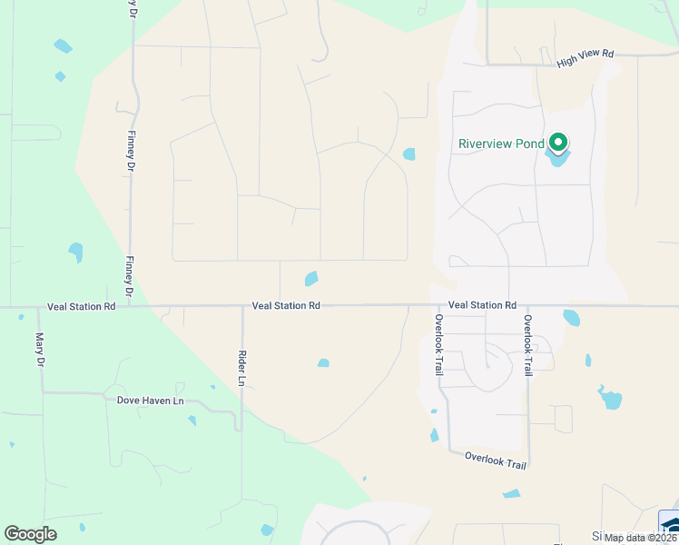map of restaurants, bars, coffee shops, grocery stores, and more near Veal Station Road in Weatherford