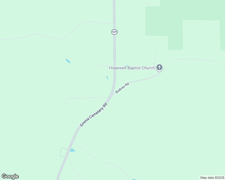 map of restaurants, bars, coffee shops, grocery stores, and more near 1115 Emma Cemetery Road in Cotton Valley