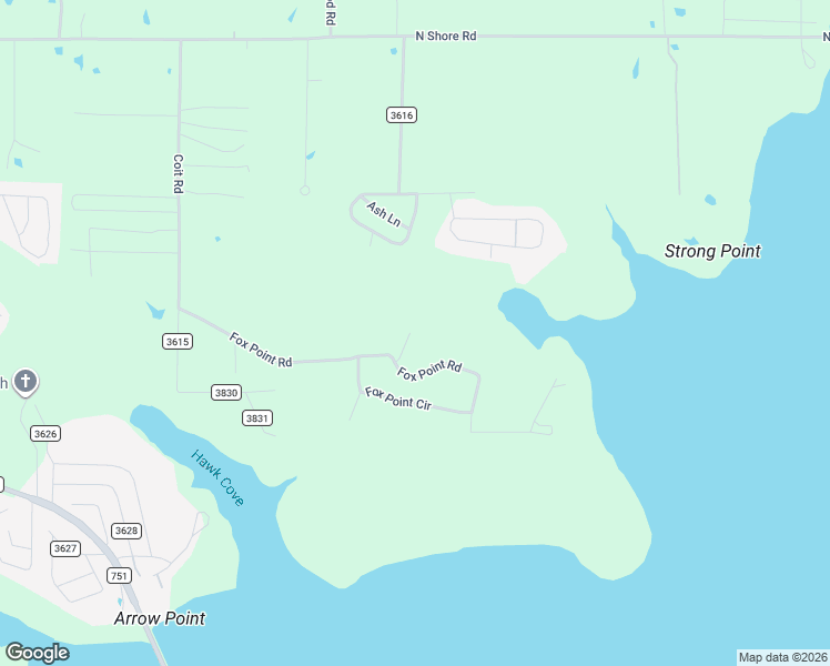 map of restaurants, bars, coffee shops, grocery stores, and more near 9577 Brock Rim Lane in Quinlan