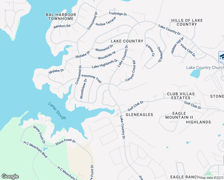 map of restaurants, bars, coffee shops, grocery stores, and more near 8544 Lake Country Drive in Fort Worth