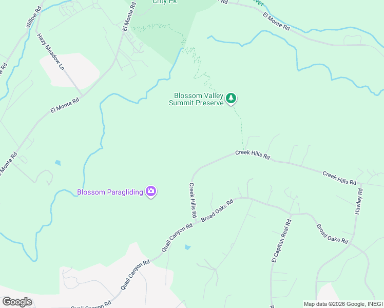 map of restaurants, bars, coffee shops, grocery stores, and more near 15056 Creek Hills Road in El Cajon