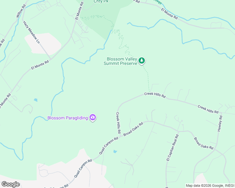 map of restaurants, bars, coffee shops, grocery stores, and more near 15056 Creek Hills Road in El Cajon
