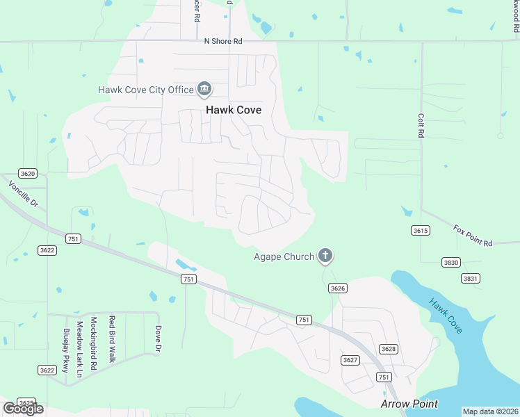 map of restaurants, bars, coffee shops, grocery stores, and more near 9502 Janet Street in Quinlan