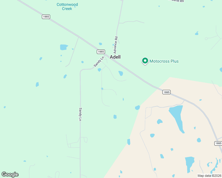 map of restaurants, bars, coffee shops, grocery stores, and more near 308 Rickey Lane in Weatherford