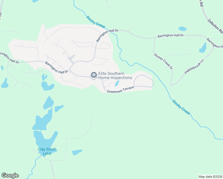 map of restaurants, bars, coffee shops, grocery stores, and more near 403 Barrington Point in Macon