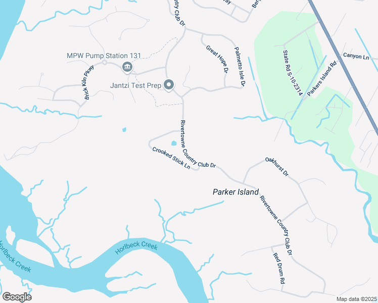 map of restaurants, bars, coffee shops, grocery stores, and more near 1717 Rivertowne Country Club Drive in Mount Pleasant