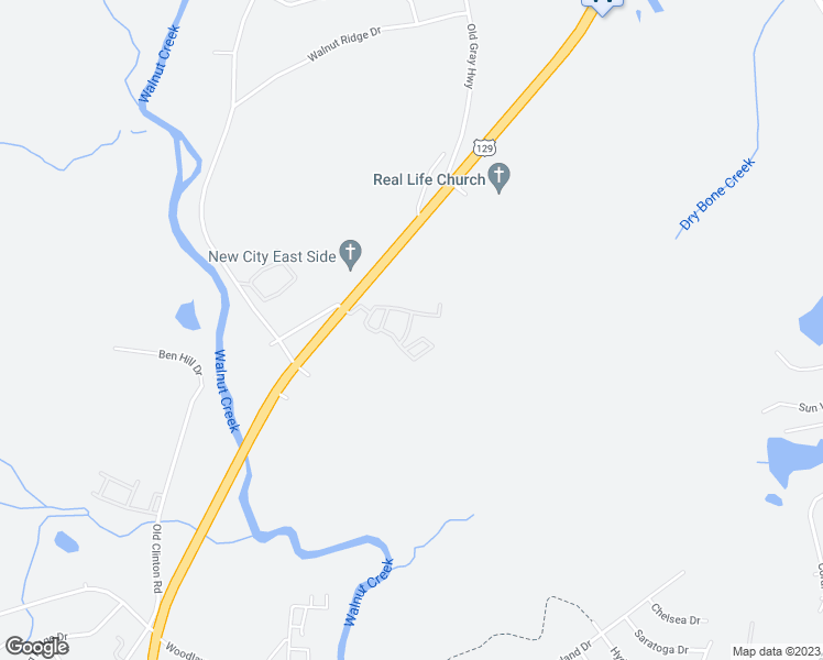 map of restaurants, bars, coffee shops, grocery stores, and more near 2275 Gray Highway in Macon