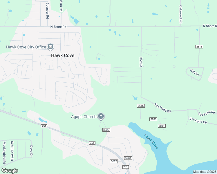 map of restaurants, bars, coffee shops, grocery stores, and more near 1927 Commanche Road in Quinlan