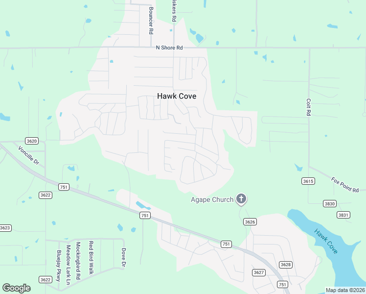 map of restaurants, bars, coffee shops, grocery stores, and more near 1804 Tammy Street in Quinlan