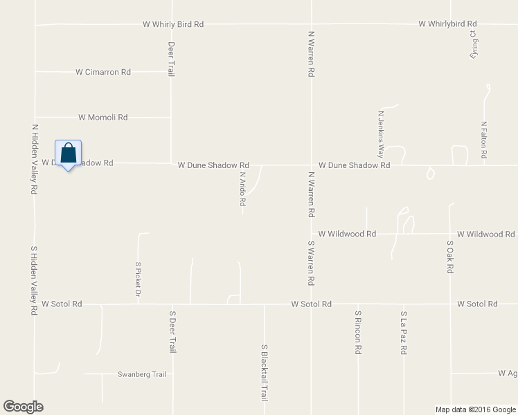 map of restaurants, bars, coffee shops, grocery stores, and more near 231 North Arido Road in Maricopa