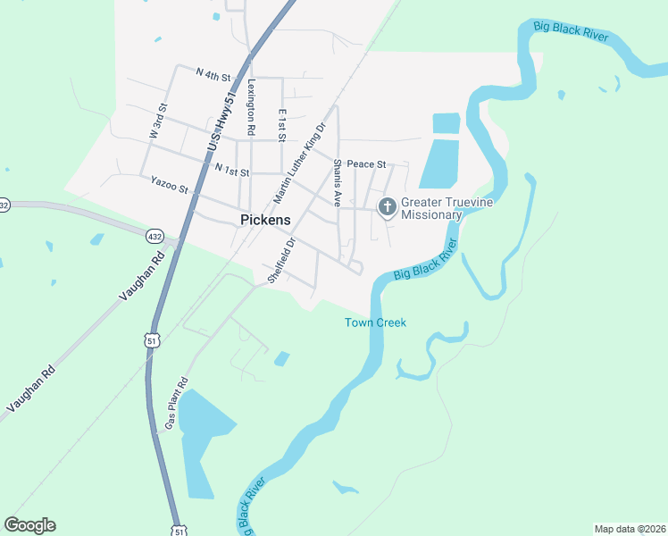 map of restaurants, bars, coffee shops, grocery stores, and more near 574 Po Box in Pickens