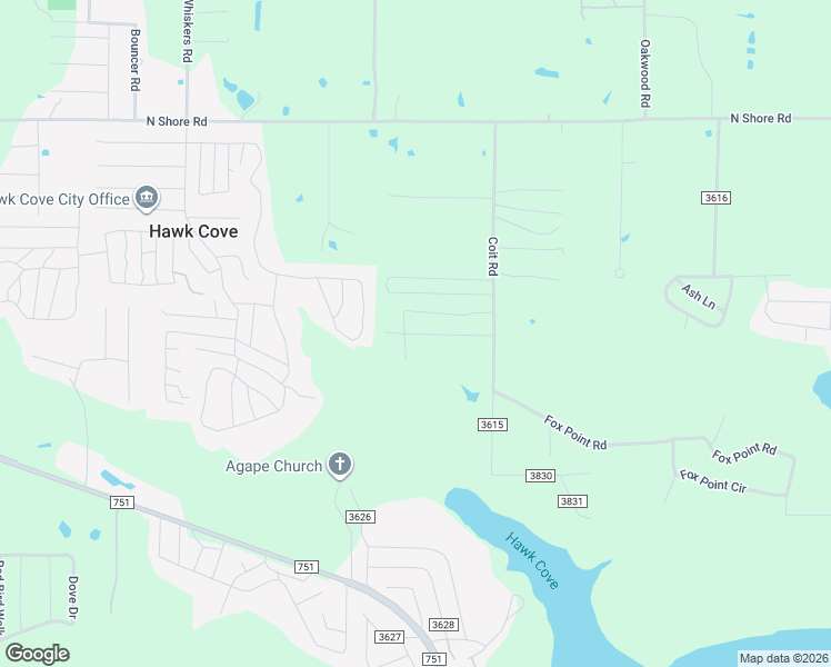 map of restaurants, bars, coffee shops, grocery stores, and more near 1927 Commanche Road in Quinlan