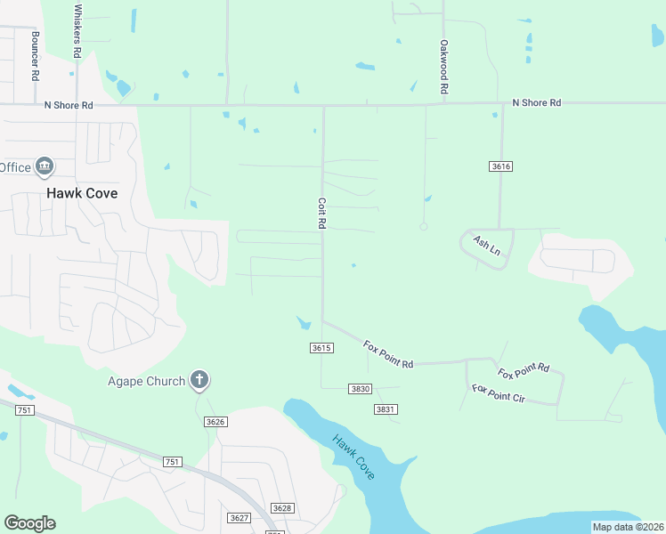 map of restaurants, bars, coffee shops, grocery stores, and more near 9613 Coit Road in Quinlan