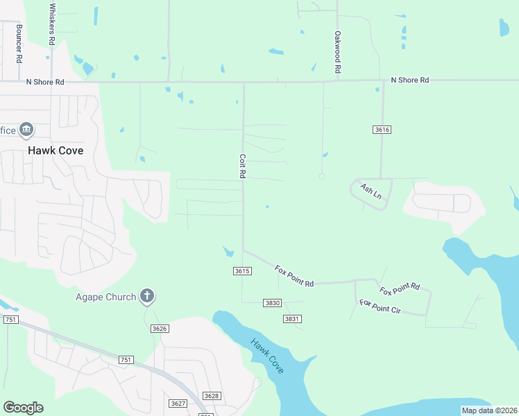 map of restaurants, bars, coffee shops, grocery stores, and more near 9613 Coit Road in Quinlan