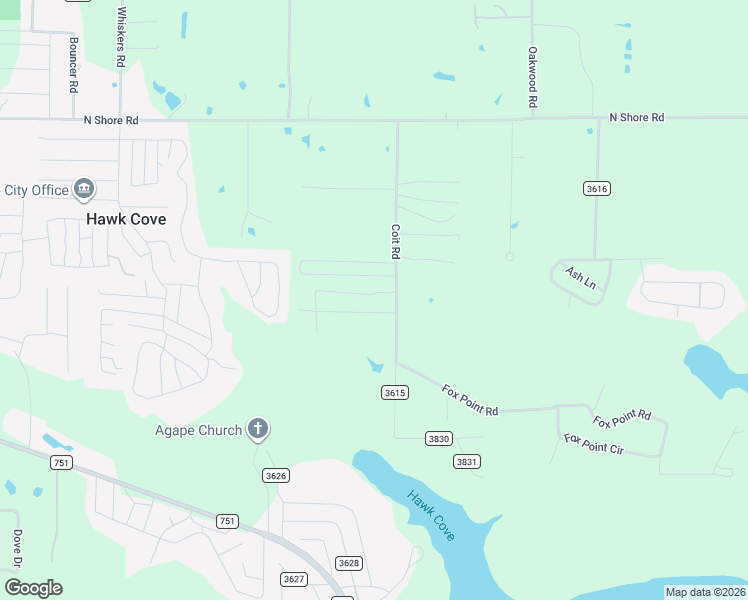 map of restaurants, bars, coffee shops, grocery stores, and more near 1997 Comanche Road in Quinlan