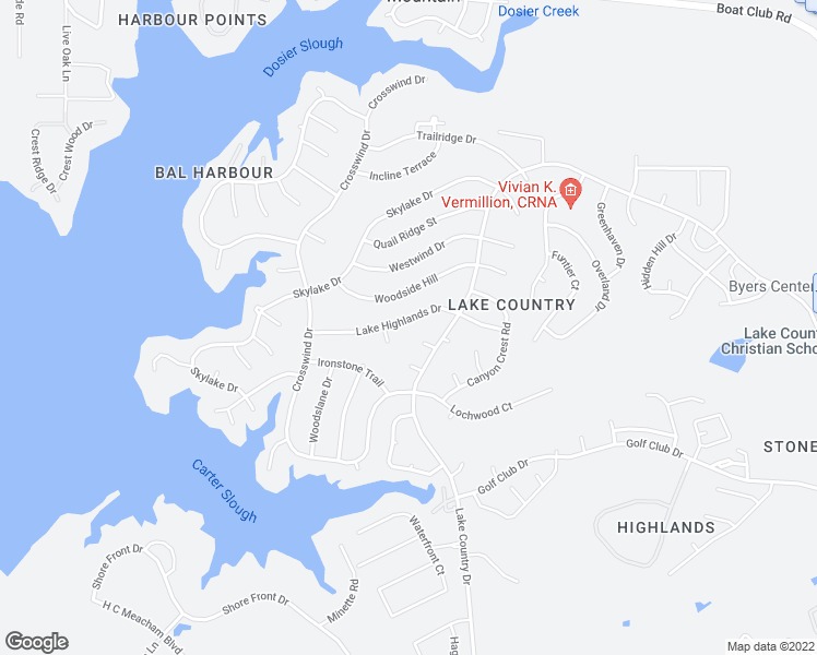 map of restaurants, bars, coffee shops, grocery stores, and more near 7637 Lake Highlands Drive in Fort Worth