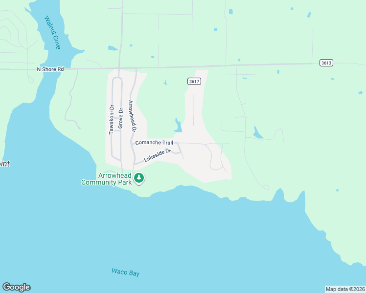 map of restaurants, bars, coffee shops, grocery stores, and more near 1408 Marina Dr in Quinlan