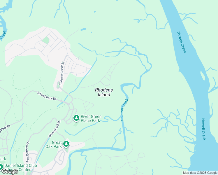 map of restaurants, bars, coffee shops, grocery stores, and more near 586 Wading Place in Charleston