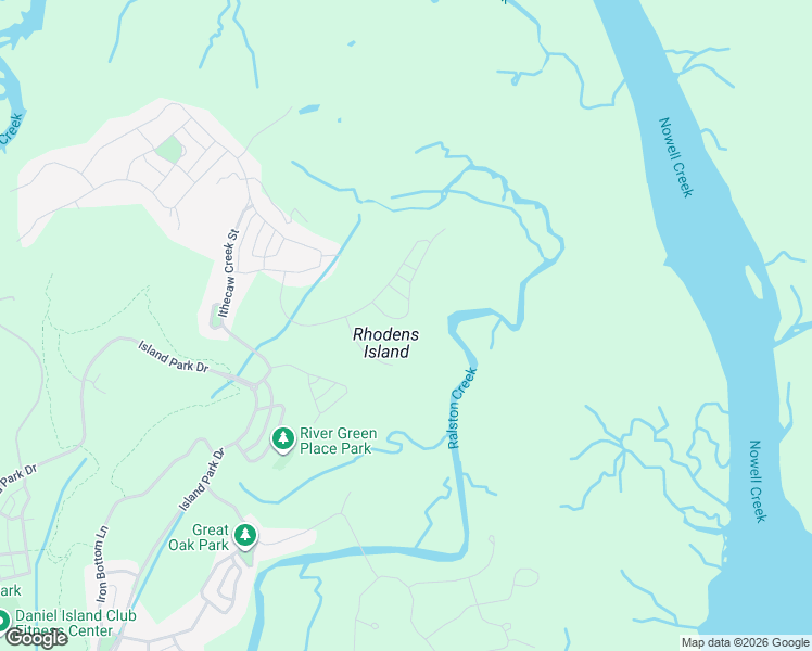 map of restaurants, bars, coffee shops, grocery stores, and more near 586 Wading Place in Charleston