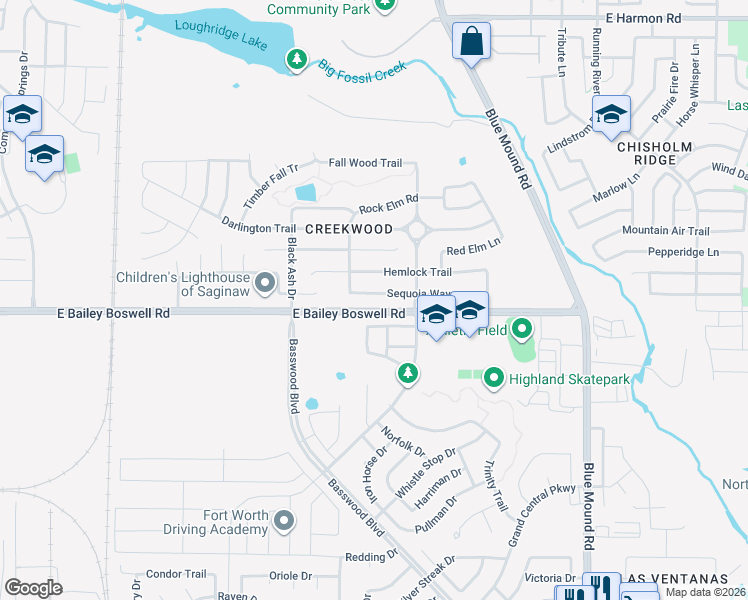 map of restaurants, bars, coffee shops, grocery stores, and more near 820 Sequoia Way in Saginaw