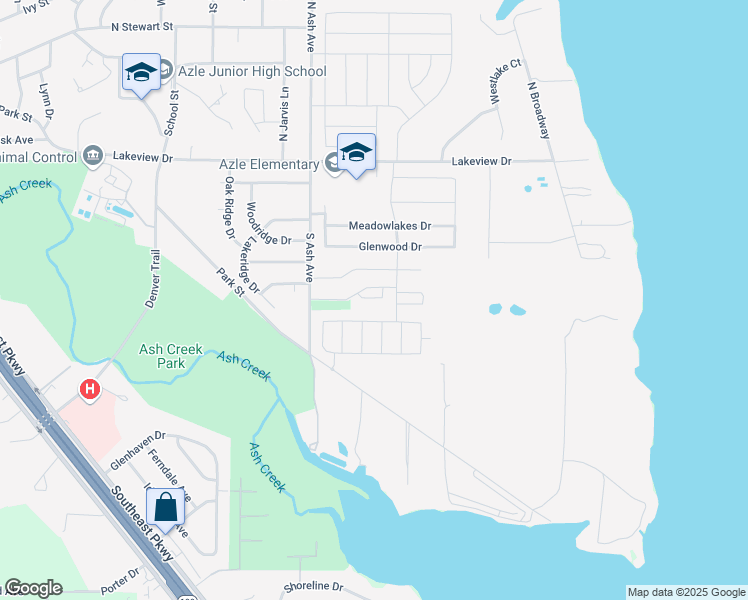map of restaurants, bars, coffee shops, grocery stores, and more near 1300 Village Garden in Azle