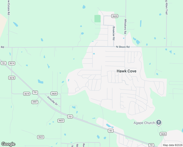 map of restaurants, bars, coffee shops, grocery stores, and more near 9315 Lazy Way in Quinlan