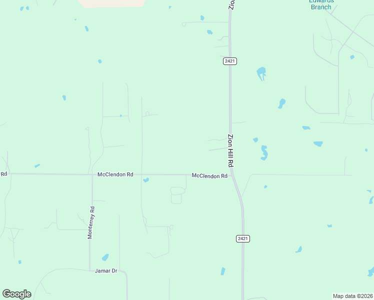 map of restaurants, bars, coffee shops, grocery stores, and more near 2683 McClendon Road in Weatherford