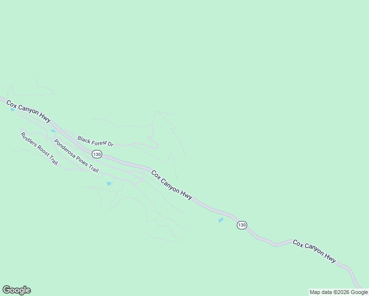 map of restaurants, bars, coffee shops, grocery stores, and more near Ponderosa Pines Trail North in Cloudcroft