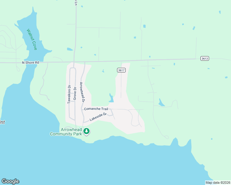 map of restaurants, bars, coffee shops, grocery stores, and more near 1429 Raintree Road in Quinlan