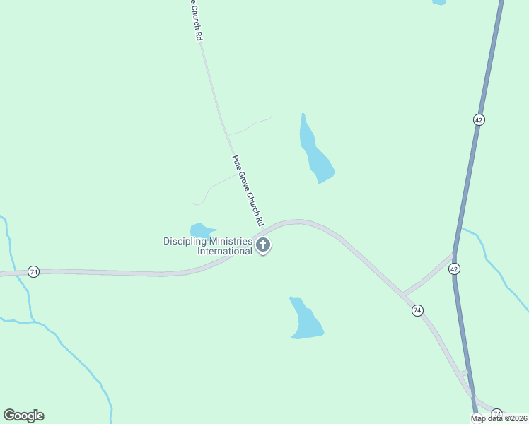 map of restaurants, bars, coffee shops, grocery stores, and more near 14197 Georgia 74 in Culloden