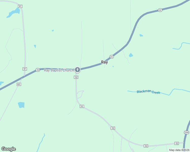 map of restaurants, bars, coffee shops, grocery stores, and more near 43 Coosa County Road 329 in Alexander City