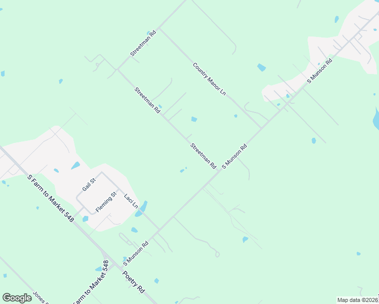 map of restaurants, bars, coffee shops, grocery stores, and more near 1428 Streetman Road in Royse City