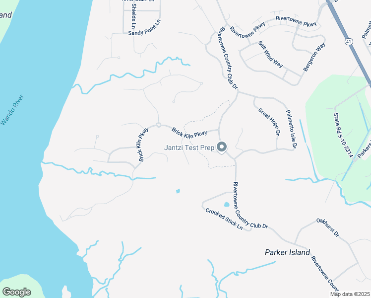 map of restaurants, bars, coffee shops, grocery stores, and more near 2601 Kiln Creek Circle in Mount Pleasant