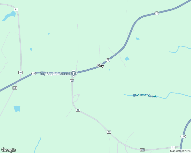 map of restaurants, bars, coffee shops, grocery stores, and more near 43 Coosa County Road 329 in Alexander City