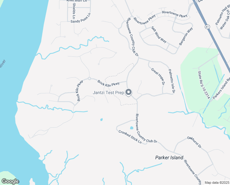 map of restaurants, bars, coffee shops, grocery stores, and more near 2705 Sarazen Drive in Mount Pleasant