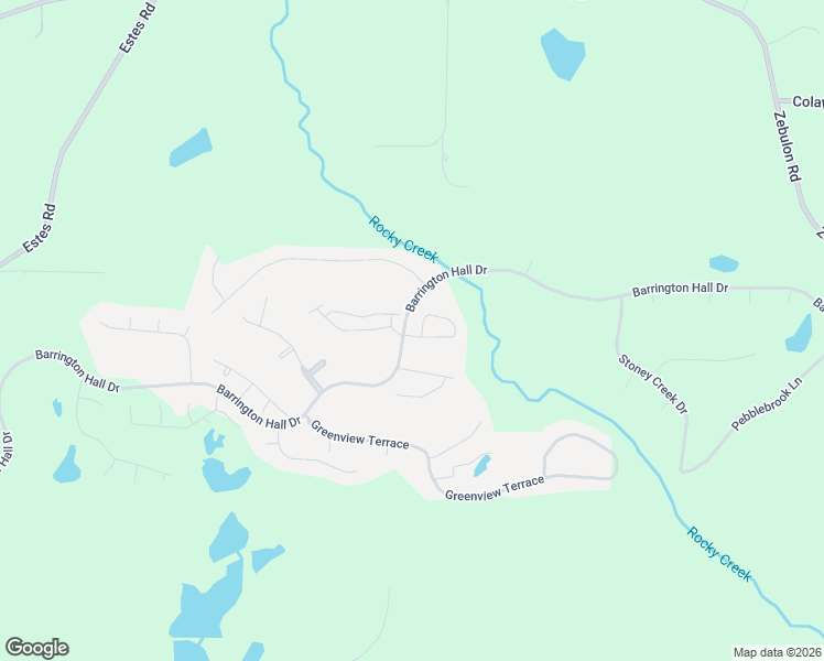 map of restaurants, bars, coffee shops, grocery stores, and more near 220 Hampton Way in Macon