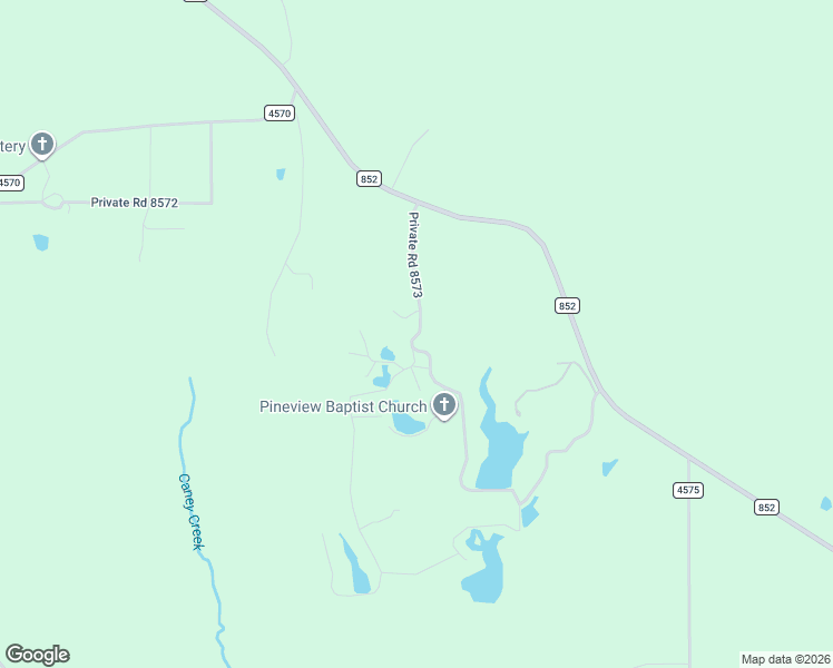 map of restaurants, bars, coffee shops, grocery stores, and more near 121 Private Road 8574 in Winnsboro