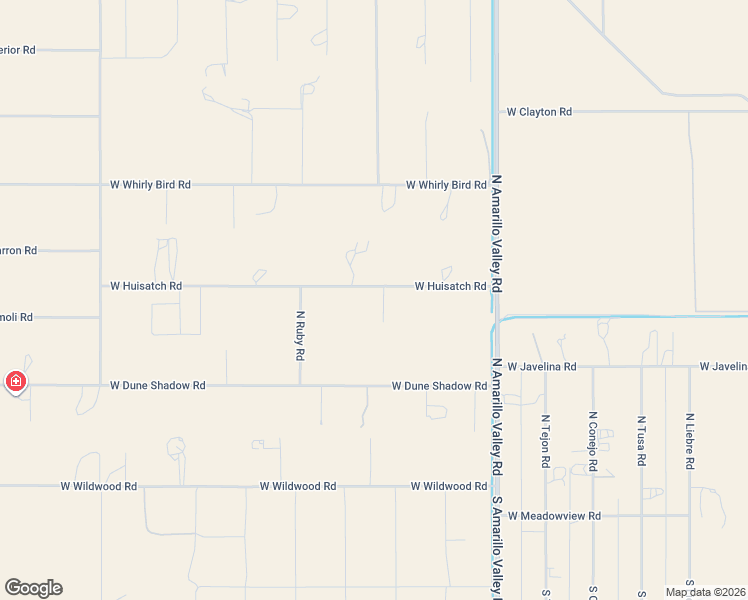 map of restaurants, bars, coffee shops, grocery stores, and more near 48595 West Huisatch Road in Maricopa
