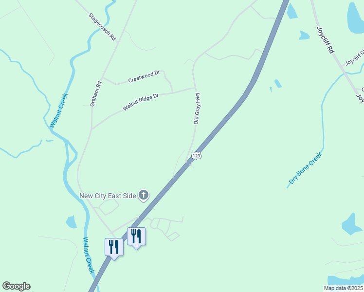 map of restaurants, bars, coffee shops, grocery stores, and more near 2360 Crissey Drive in Macon