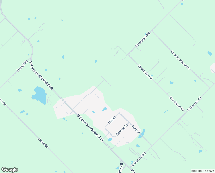 map of restaurants, bars, coffee shops, grocery stores, and more near 3180 South Bud Lane in Royse City