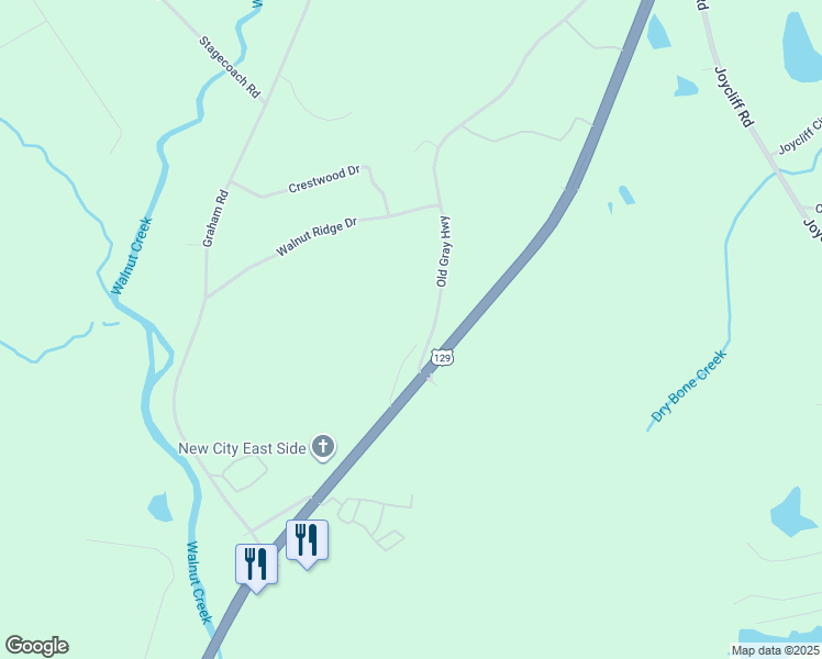 map of restaurants, bars, coffee shops, grocery stores, and more near 2360 Crissey Drive in Macon